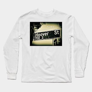 Hoover Street, Los Angeles, CA by Mistah Wilson Long Sleeve T-Shirt